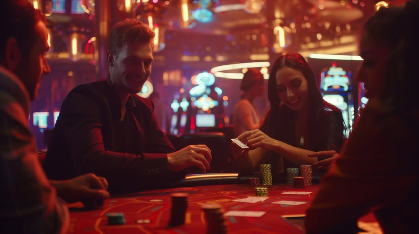 Tampilan peringkat kartu dan kombinasi tangan di Casino Hold'em ganda toto